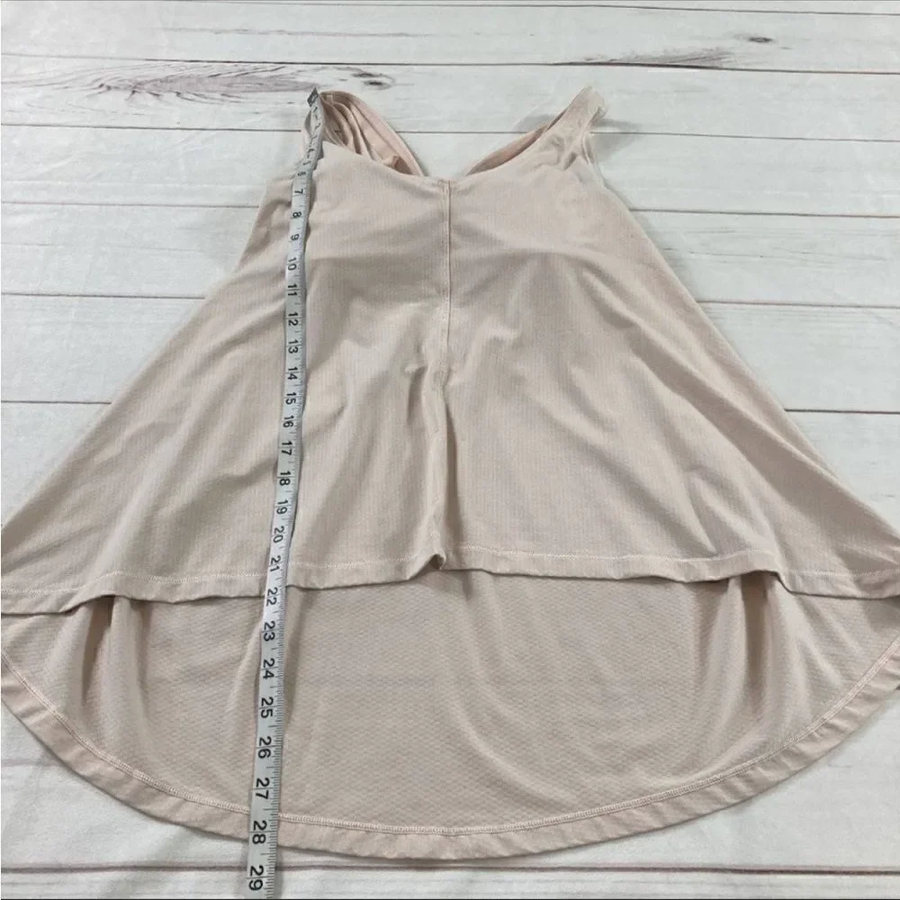 Lululemon The Oneness Tank Heathered Parfait Pink Size 6